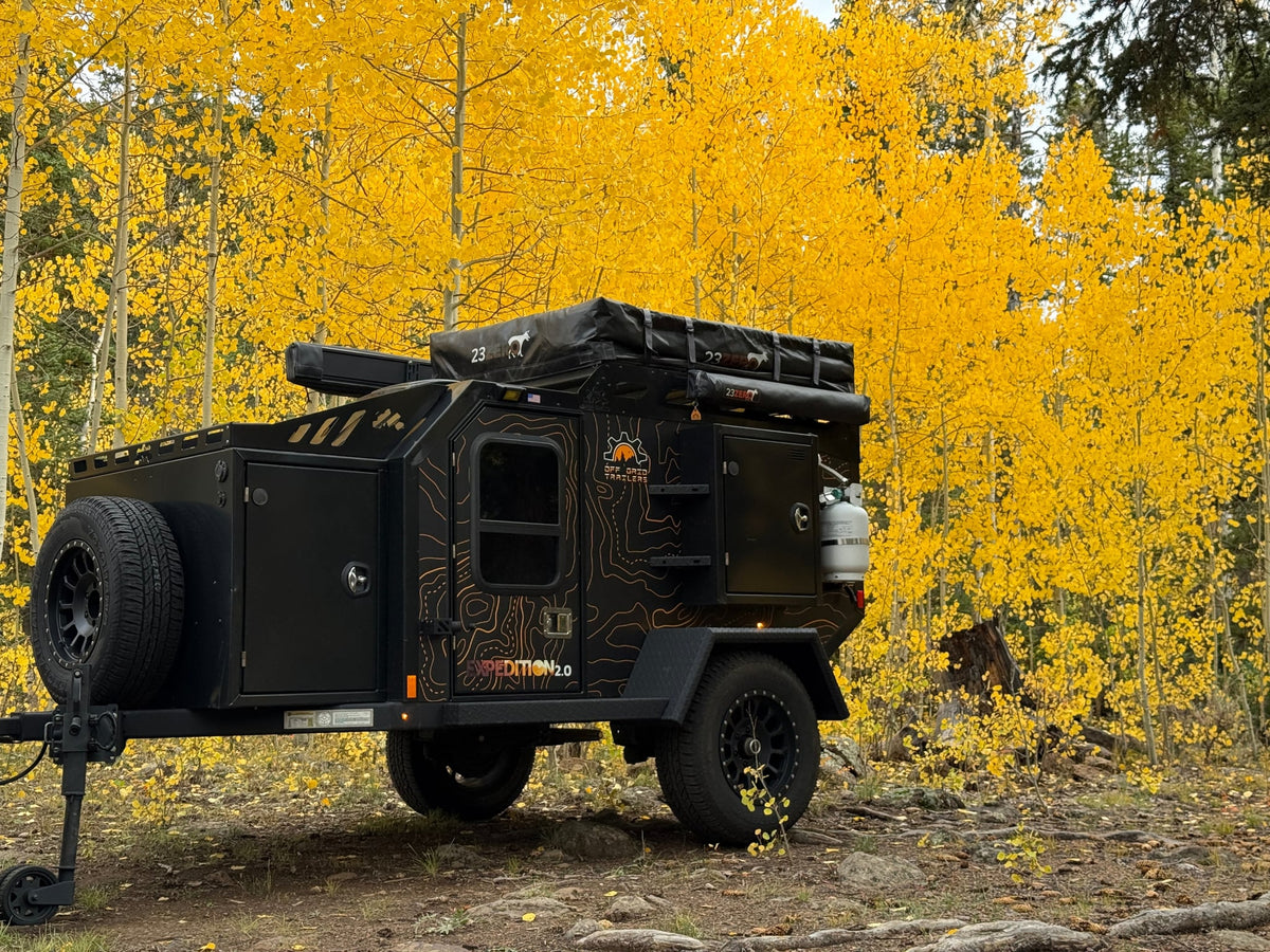 ready for adventure.|Off-road RV rental: An Off Grid Trailers Expedition 2.0 camper trailer — photo 2