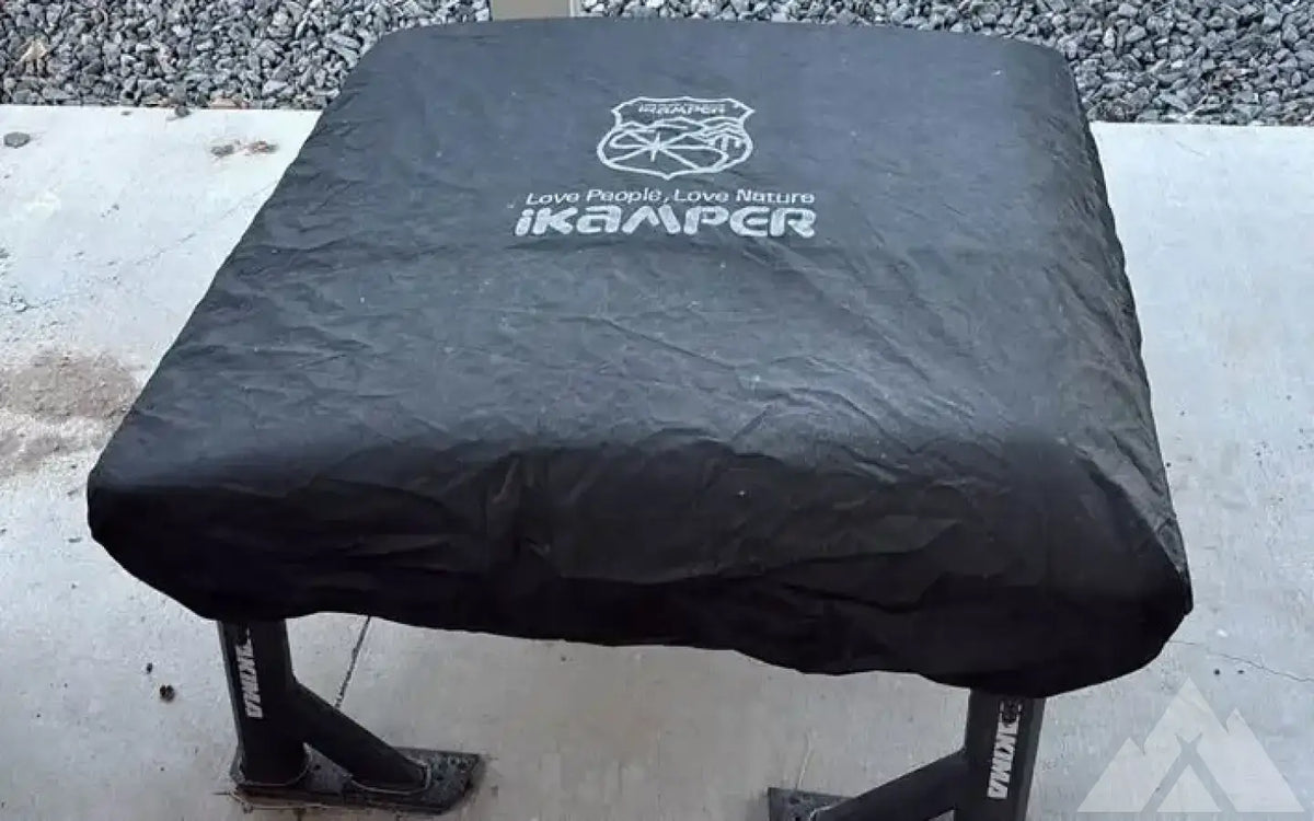 IKAMPER 2.0 roof top tent. YAKIMA mounting rack — used rooftop tents for sale (photo 3) — photo 3