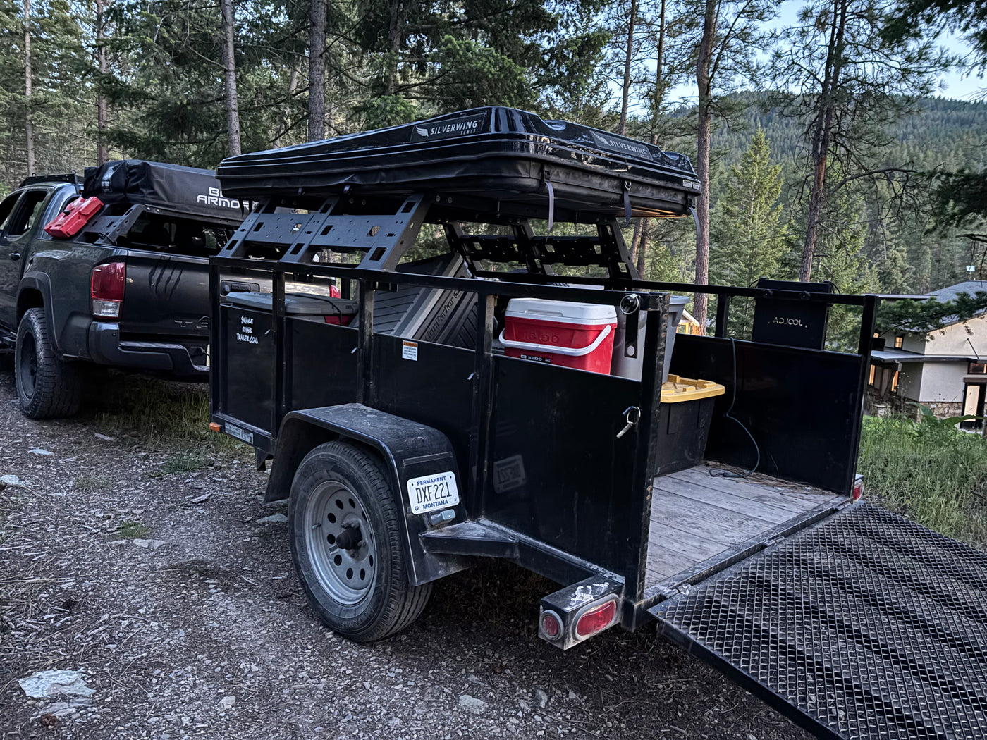 Adventure Time! Roof-Top-Tent Ramblin' Trailer — photo 4