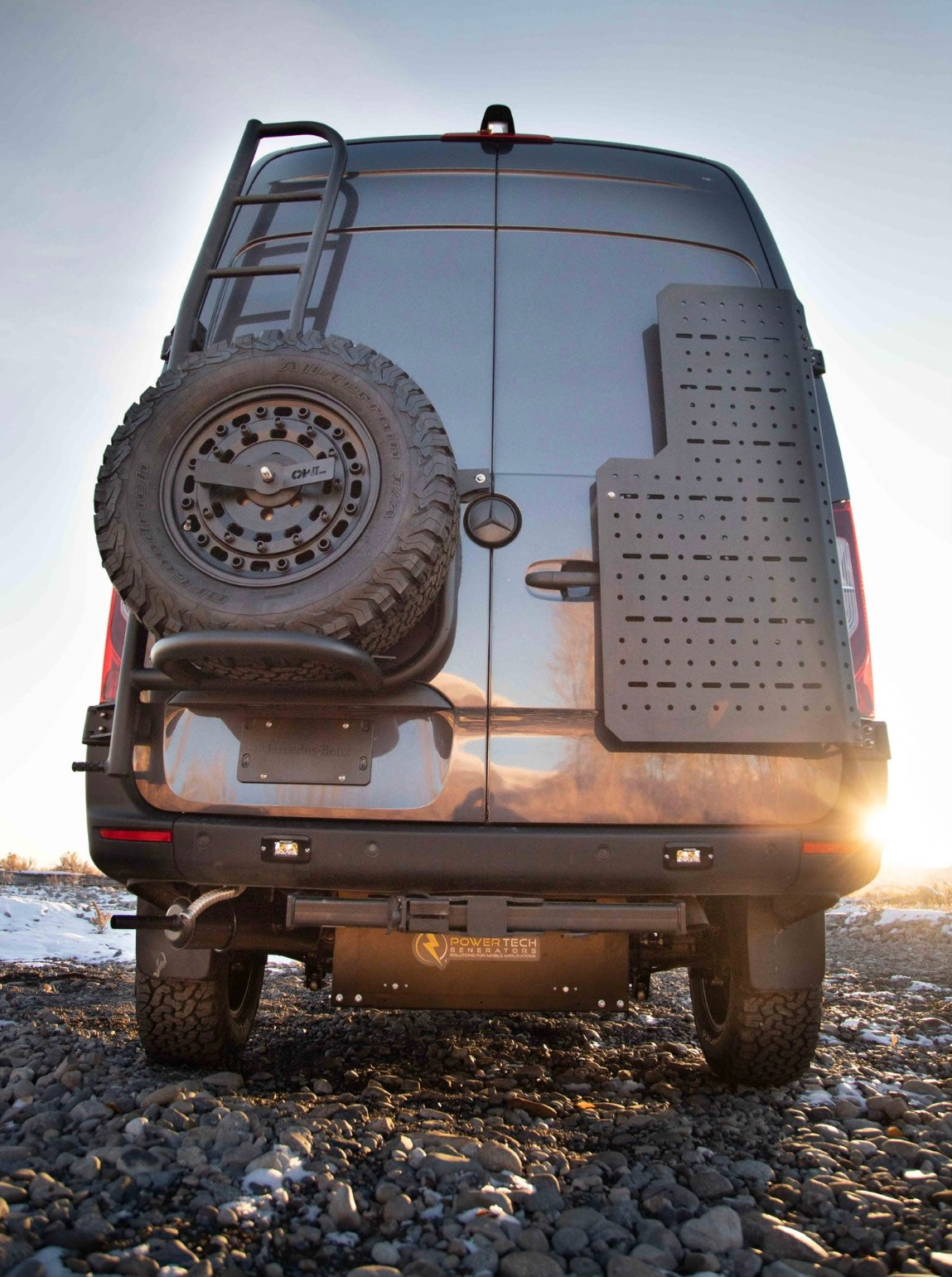 with rugged bumper & roof light bar — photo 2