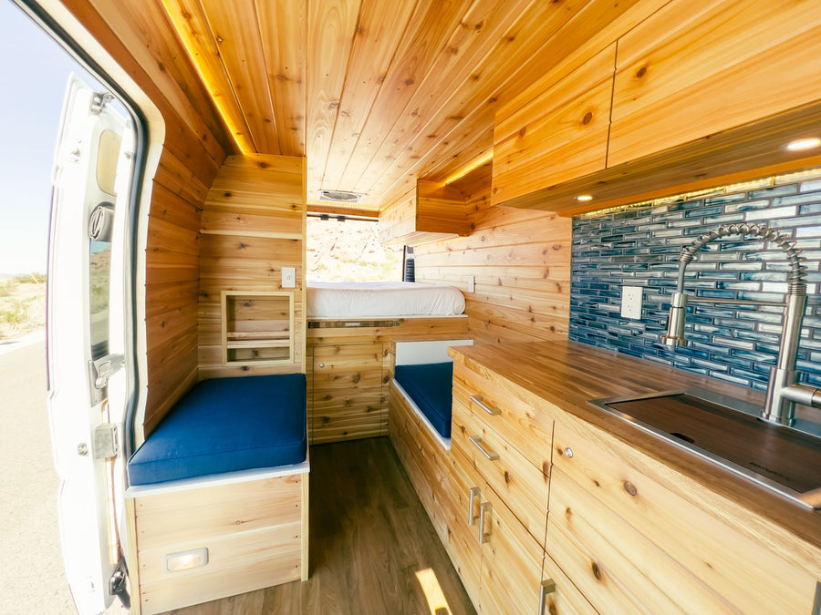 side & rear doors open
