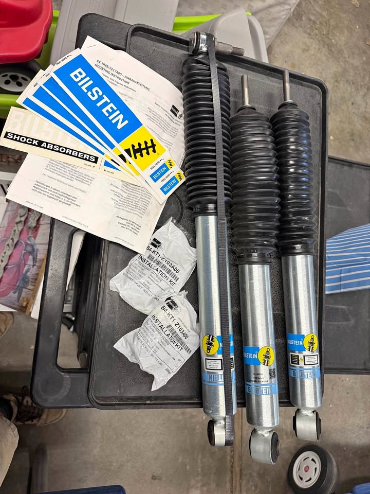 Bilstein 5100 front shocks and steering stabilizer in Washoe Valley, NV (photo 1) — photo 1