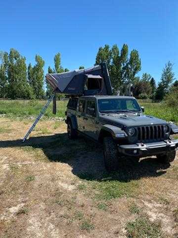 featuring a rooftop tent & ladder
