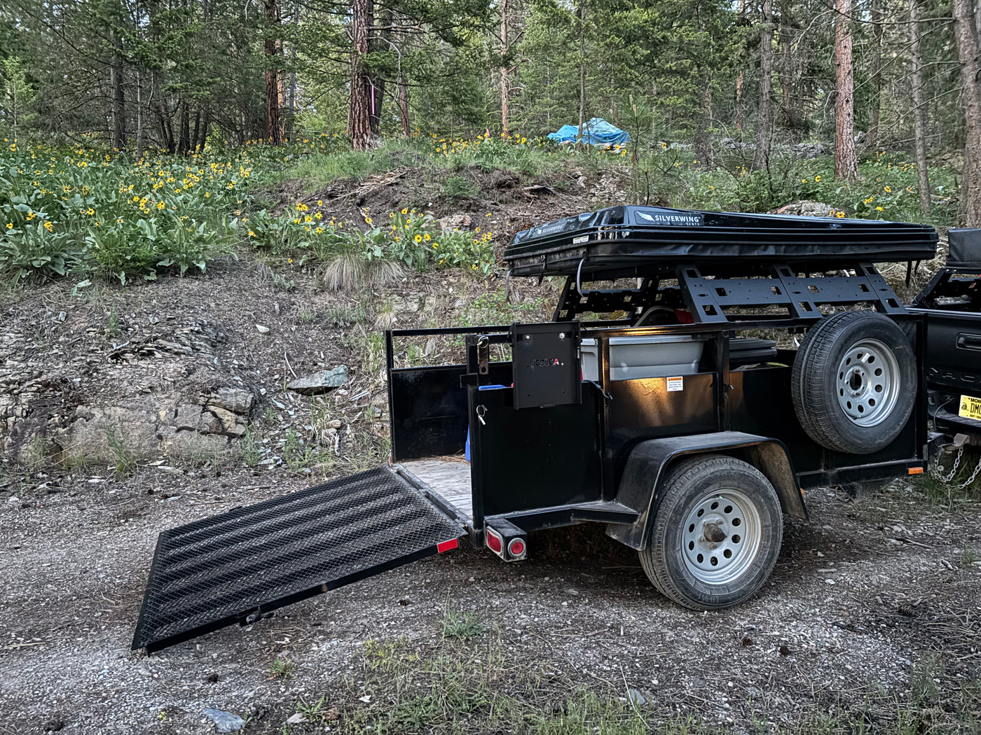 Adventure Time! Roof-Top-Tent Ramblin' Trailer — photo 5