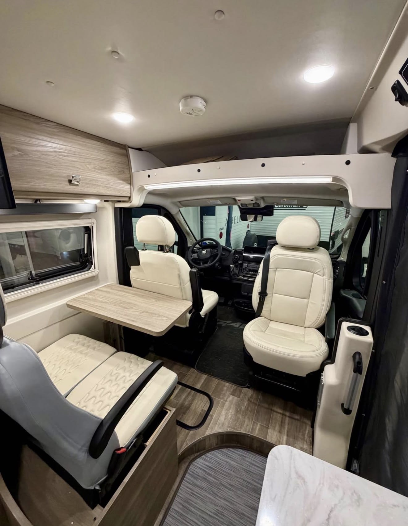 cream Travato seating