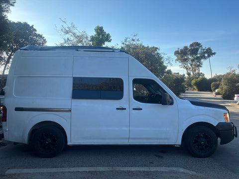 Custom Cozy Stylish Conversion SprinterVan overland rental