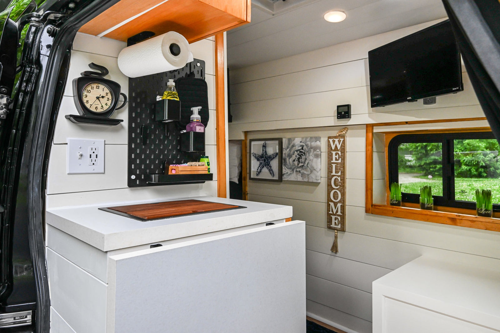 ready for adventure.|Comfortable sleeping area inside an RV rental