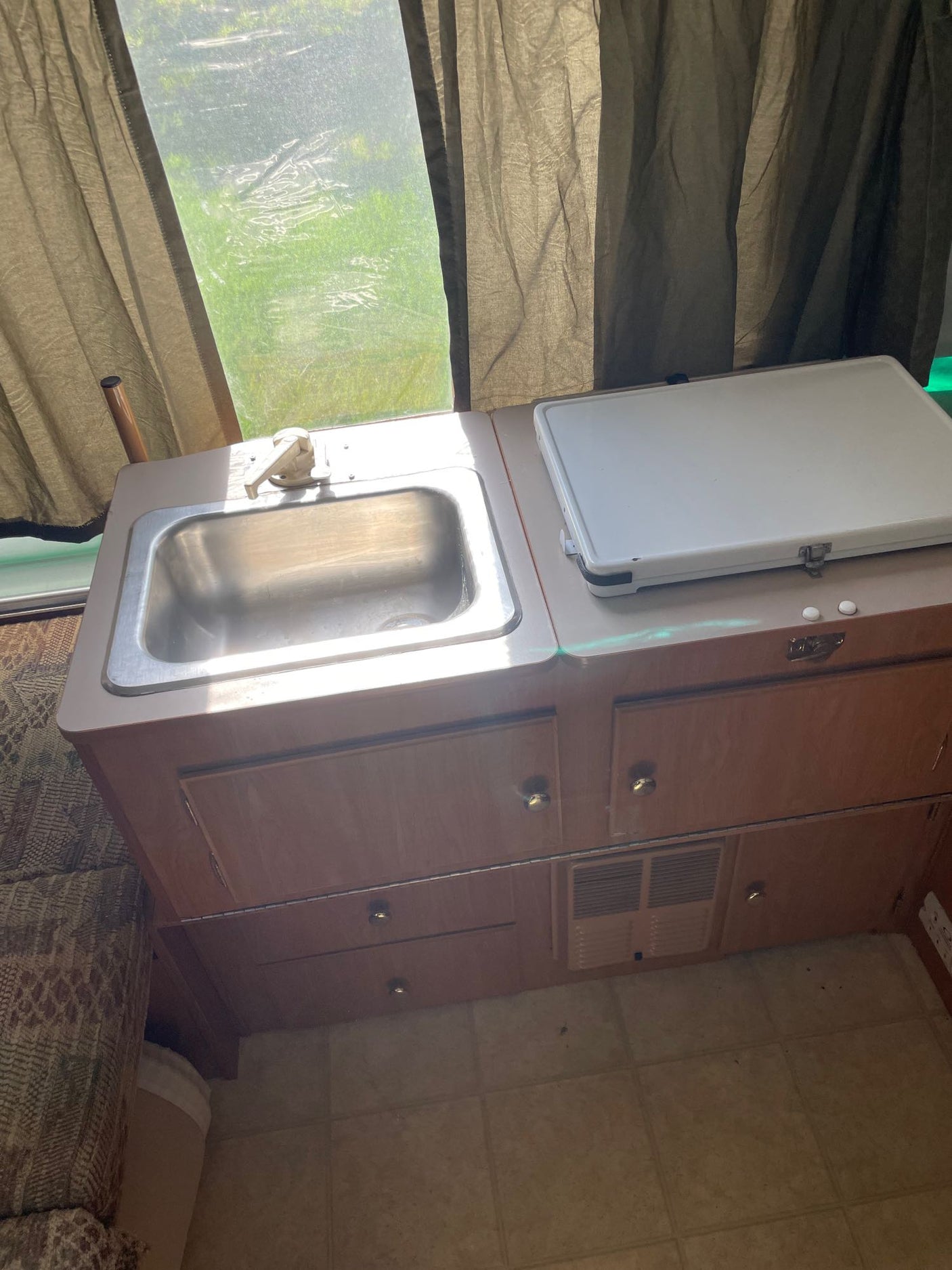 essential safety for an RV rental. Displays operating