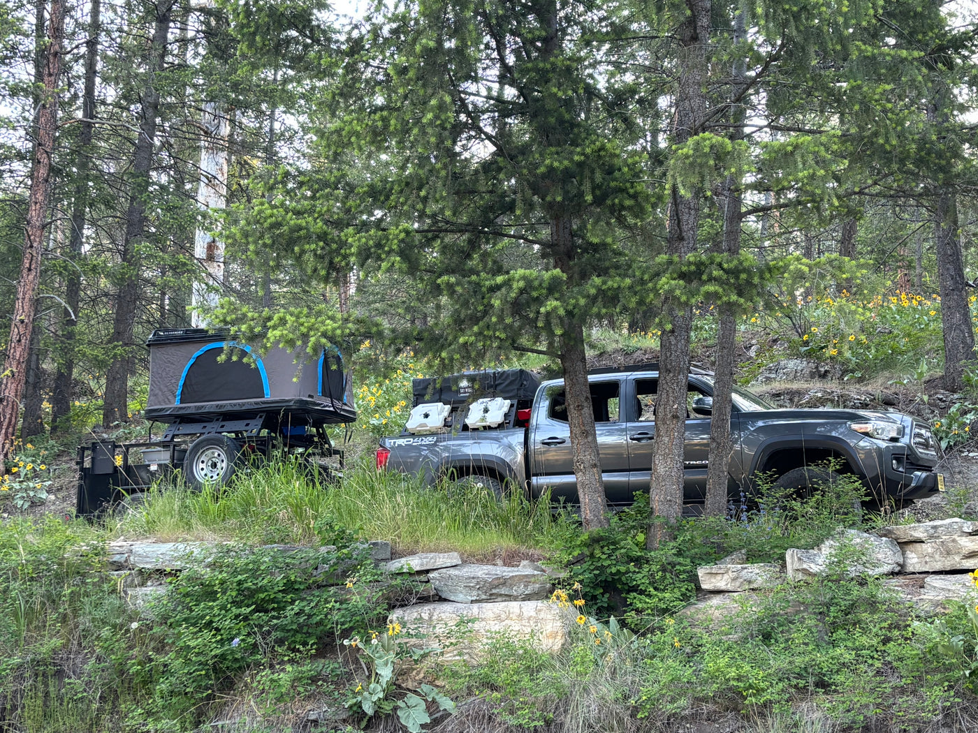 Adventure Time! Roof-Top-Tent Ramblin' Trailer — photo 6