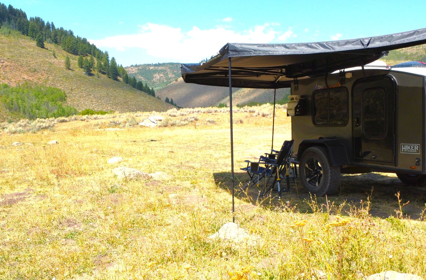 If you've never camped out in the mountains, you need to start packing! If you go regularly, we promise you'll enjoy this camper for its versatility and comfort!
