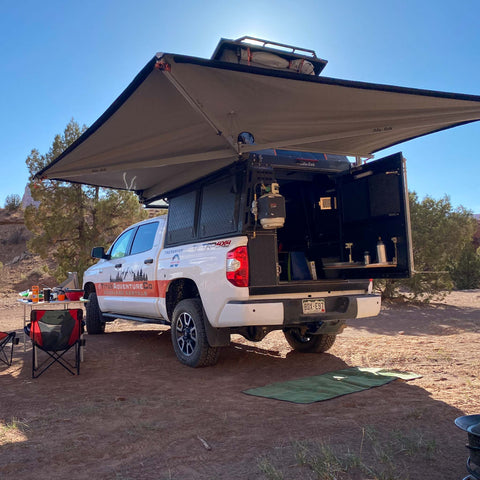Toyota Tundra Truck Camper overland rental