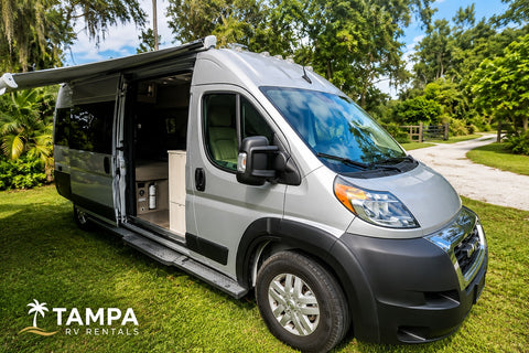 The Island Voyager Van • Sleeps 2 Class B • Thor Sequence CB-1G overland rental