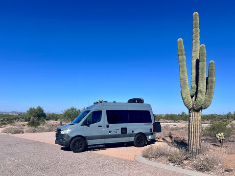 Arizona Adventure Van for Couples | Perfect for First-Time RVers overland rental