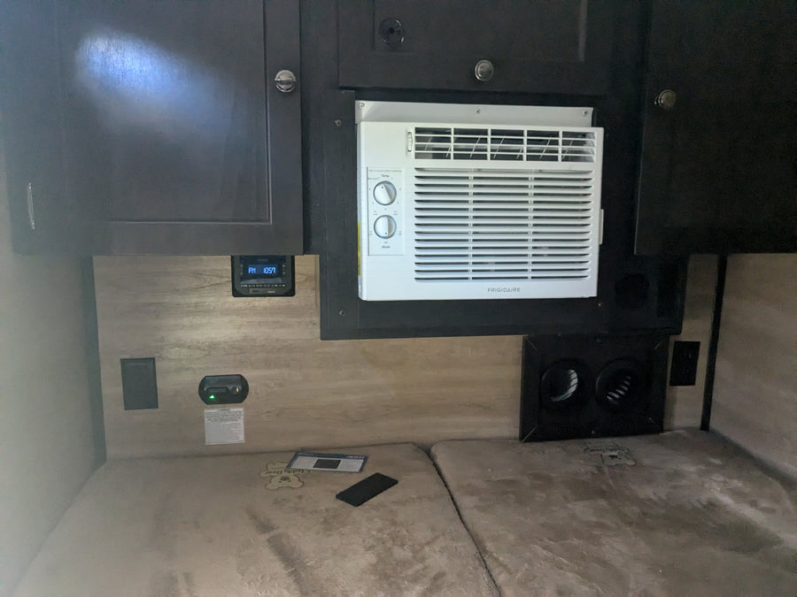 an ideal RV rental for your outdoor adventures. Parked in a sunny