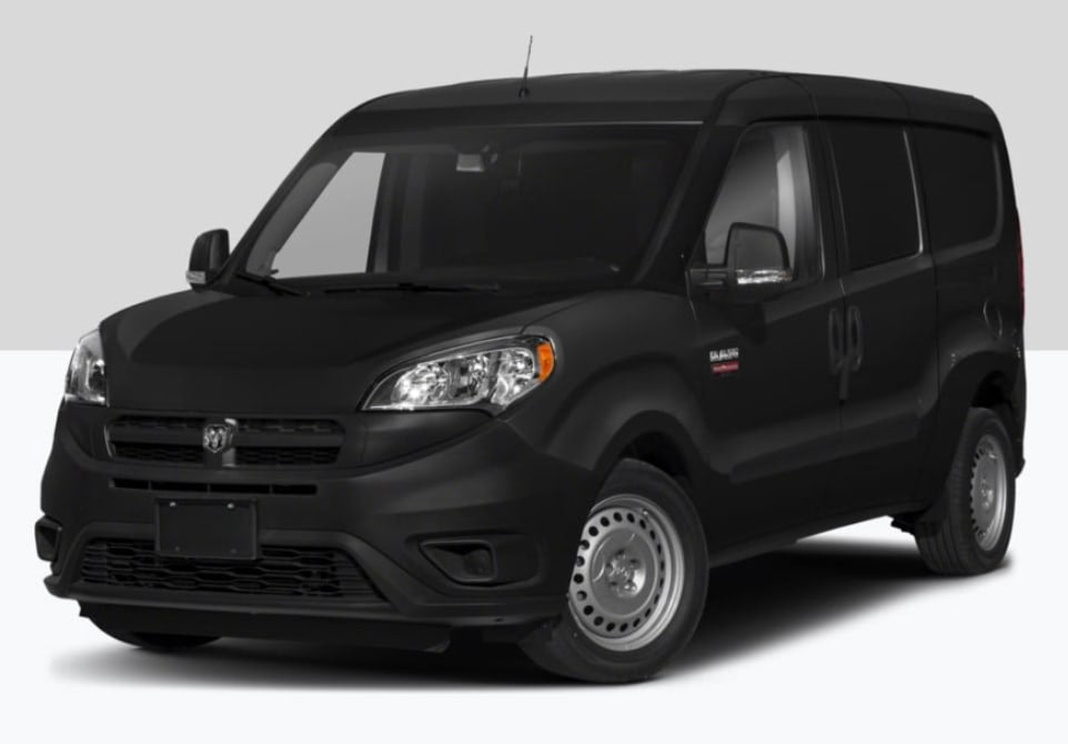 This black Ram ProMaster City cargo van is a versatile rv rental option