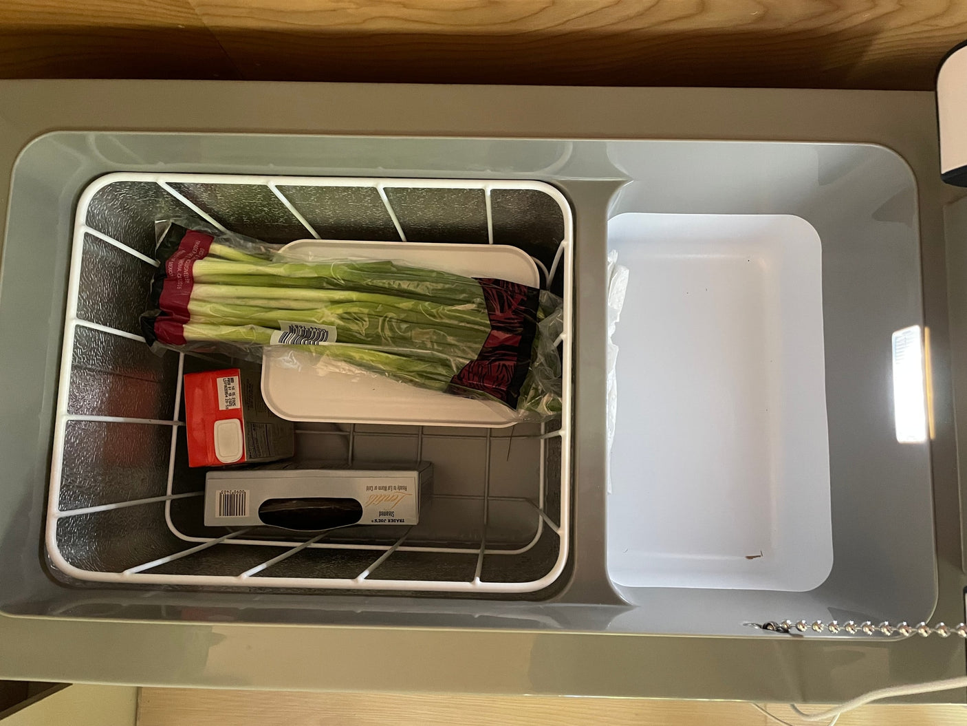 and under-bed storage for mobile adventures.|Two portable power stations