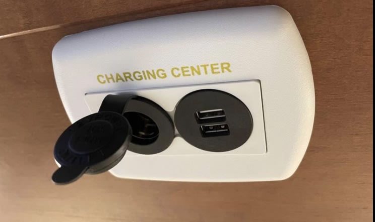 and power outlet
