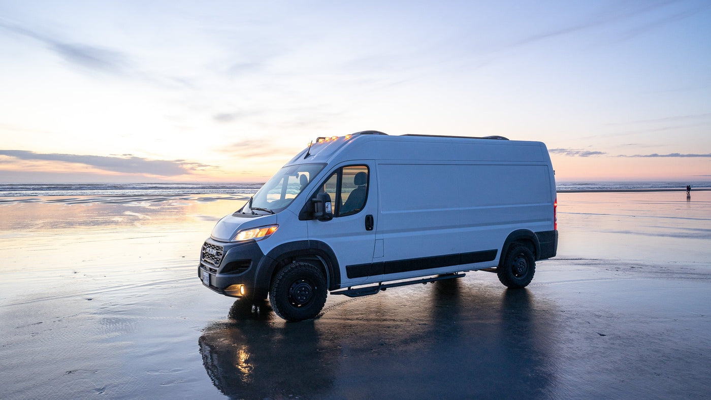A white camper van — photo 1