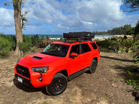 Camper Truck 2023 TRD PRO 4Runner Kauai Clementine overland rental