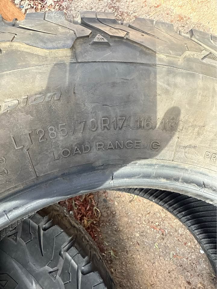 LT285/70R17 bFGoodrich ko2 all-terrain tires in Alpine, CA (photo 4) — photo 4