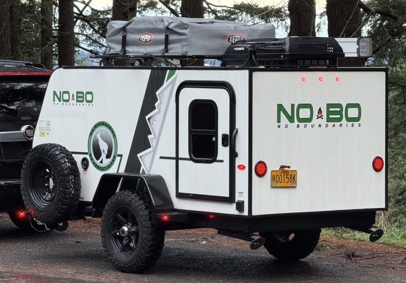 off-road No Boundaries travel trailer