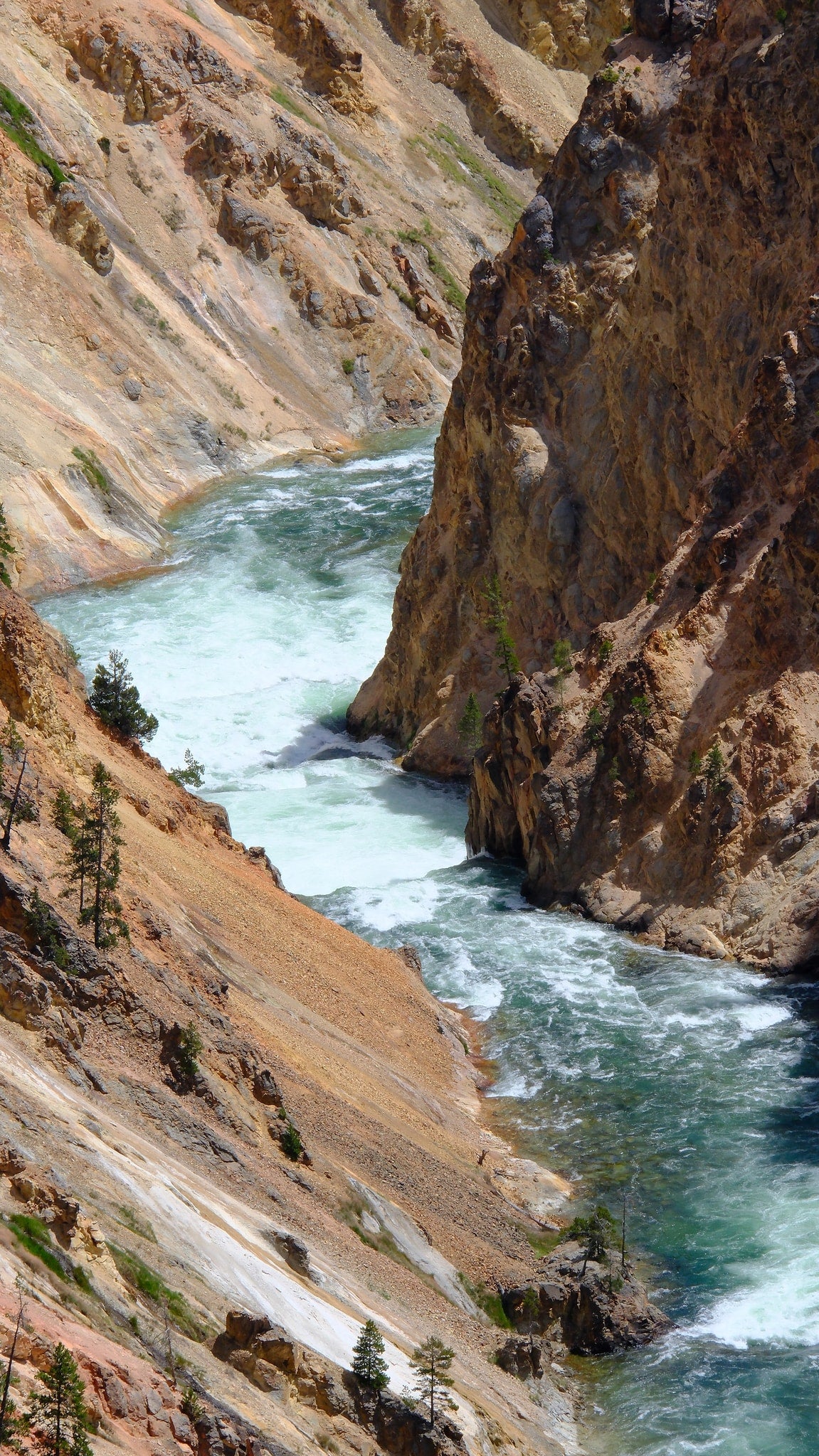 Grand Canyon of Yellowstone: vibrant cliffs and whitewater rapids. An RV rental adventure awaits! — photo 9