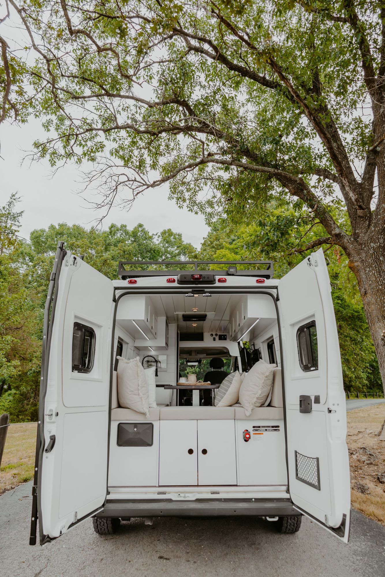 with open doors
