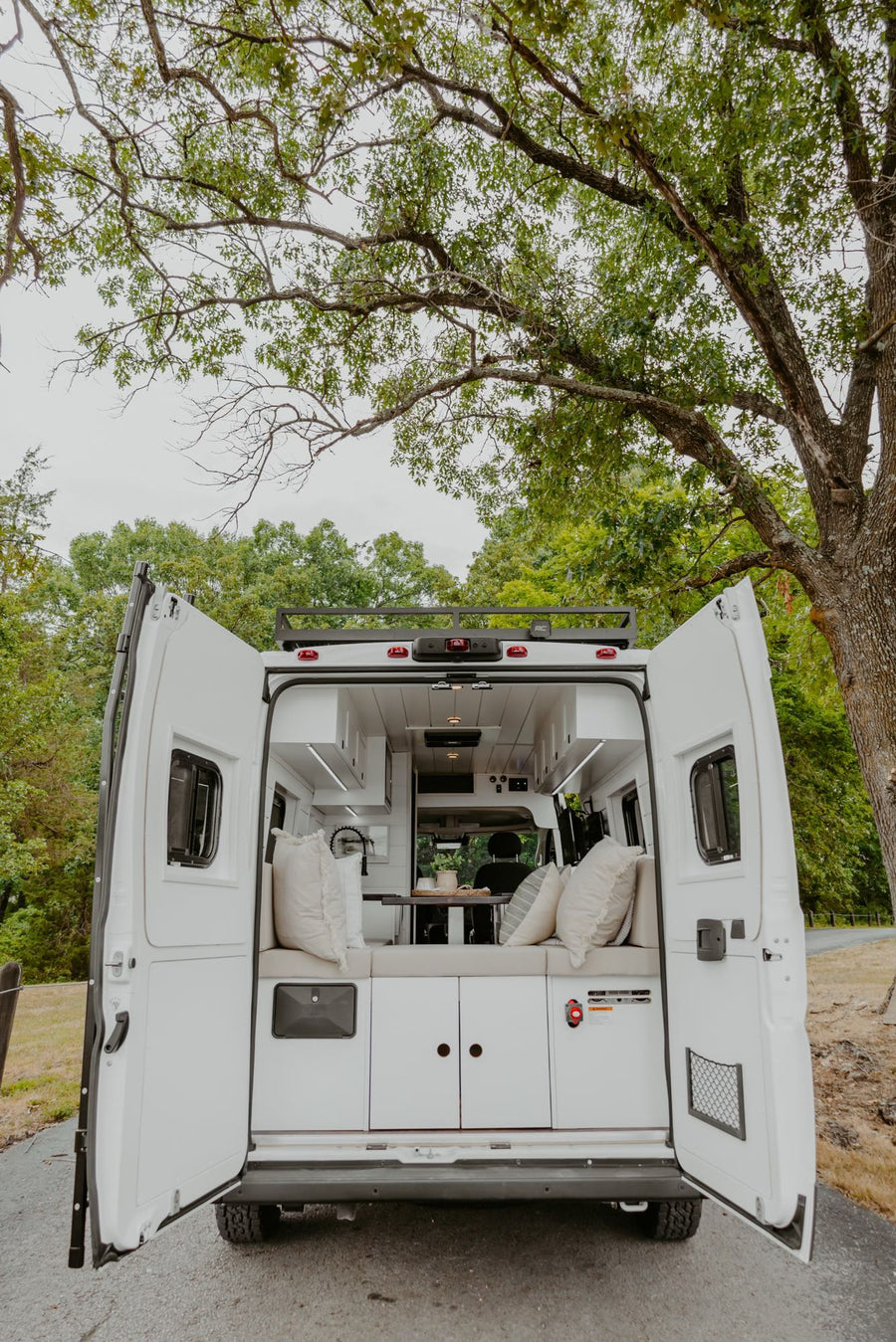with open doors