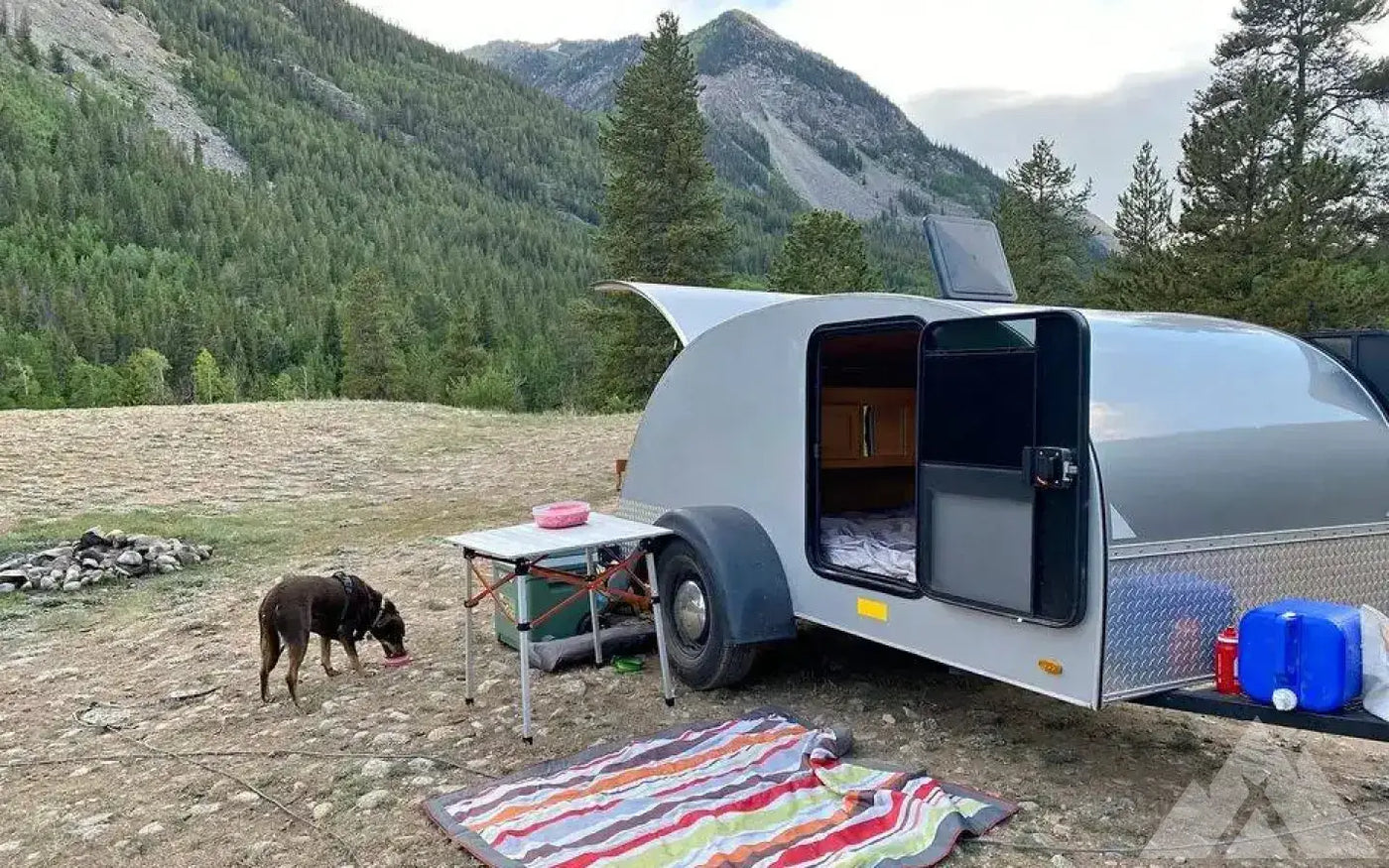 Little Guy Silver Shadow Teardrop Camper — used overland trailer for sale in Colorado Springs, CO — photo 1