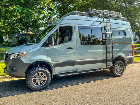 Mercedes AWD 144 Base Camp Van Company overland rental
