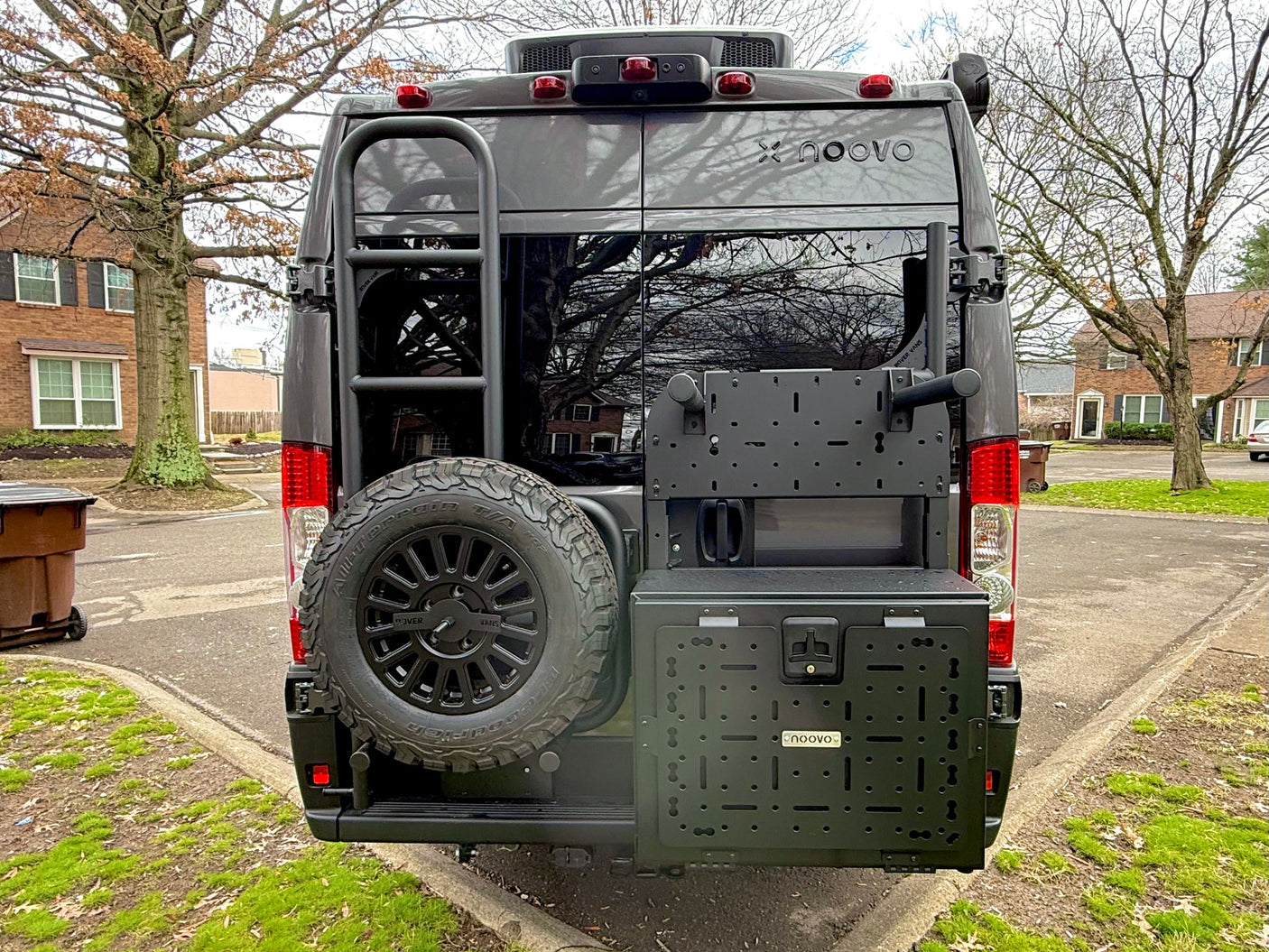 rear spare tire