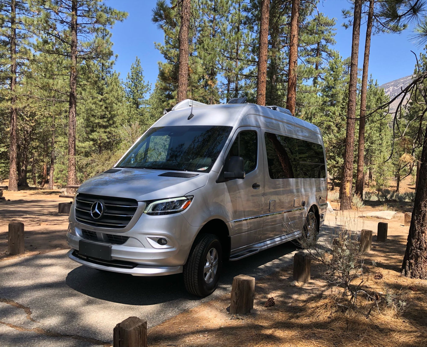 perfect for an RV rental adventure.|Open side door of an RV rental van — photo 2