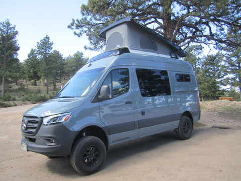 2023 All Wheel Drive Sprinter with pop top, rides 4, sleeps 4 overland rental