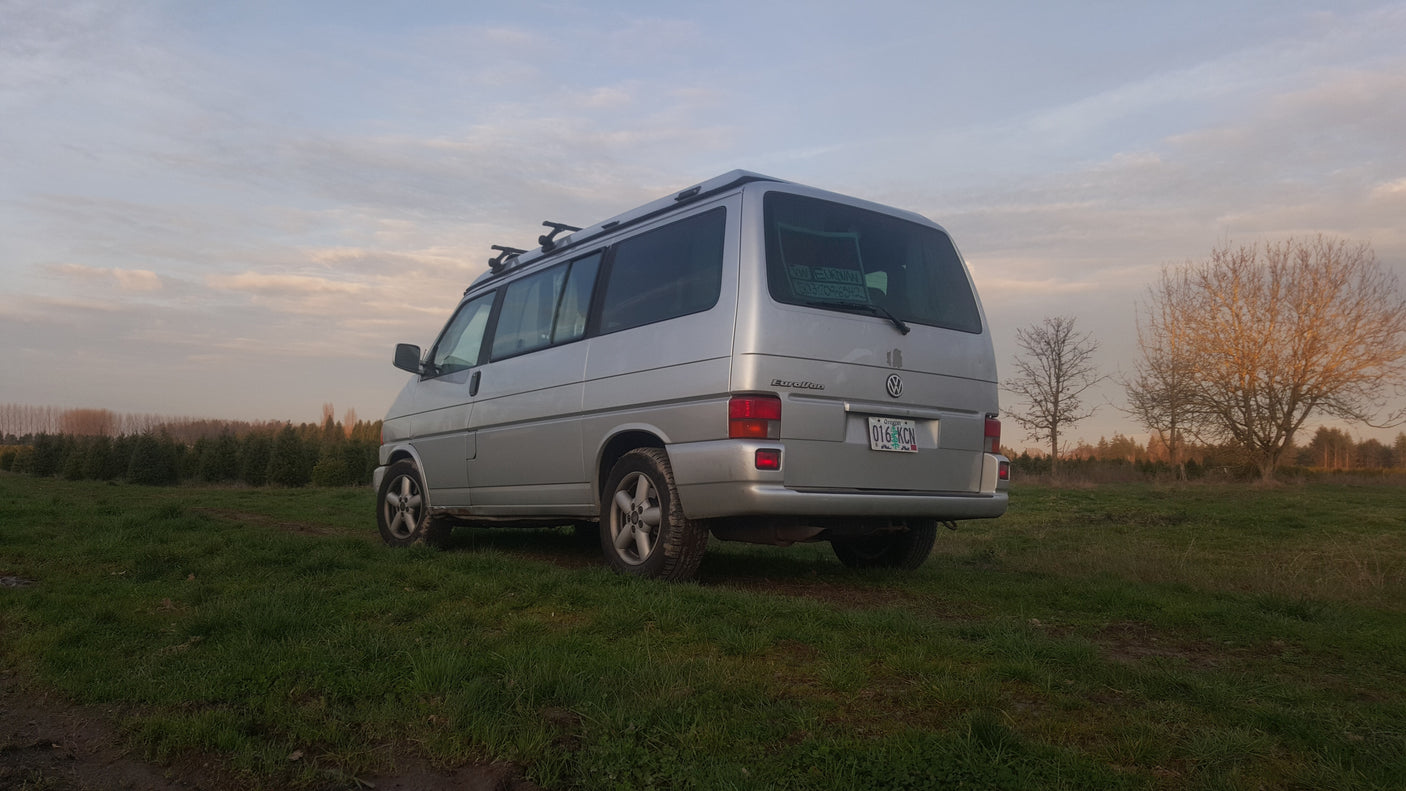 2002 Silver VW Westfalia Orlando