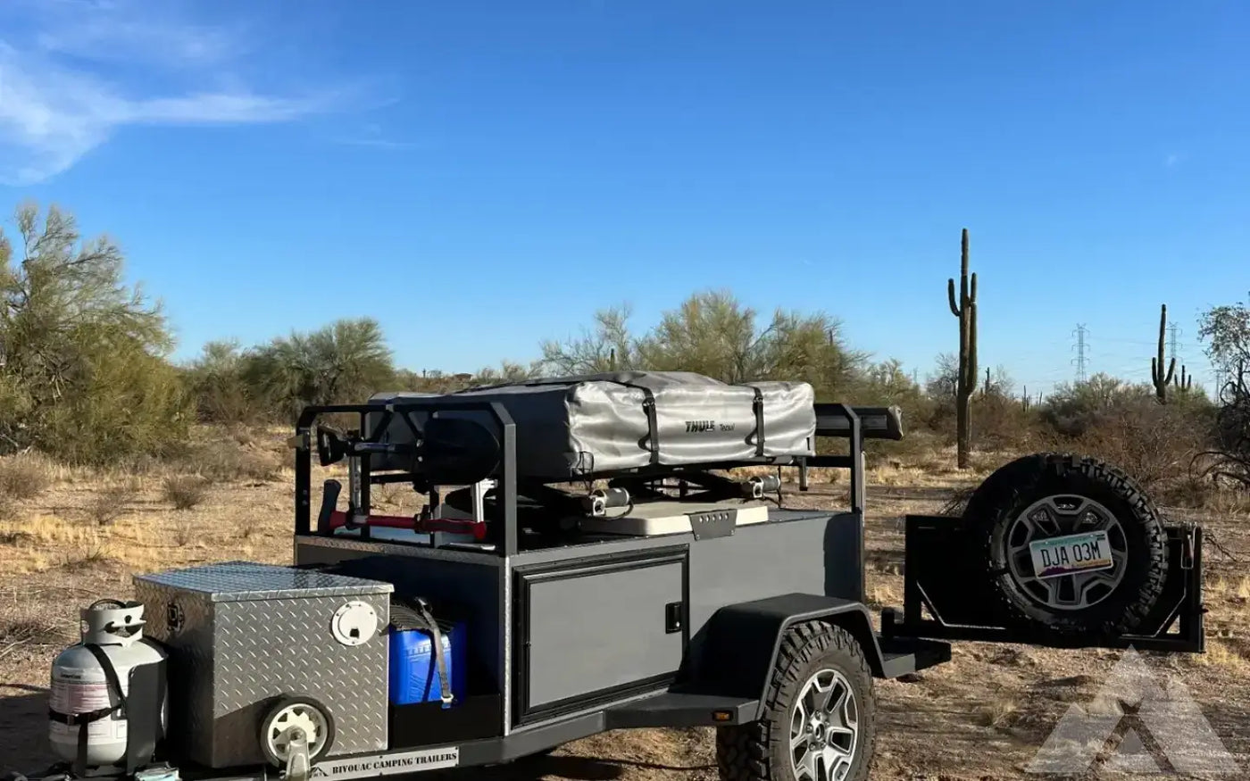 MOAB FORT XL OffRoad Trailer w/Tepui Tent & — used overland trailer for sale in Phoenix, AZ — photo 1