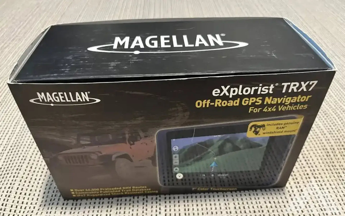 Magellan eXplorist TRX7 Off-Road GPS + RAM Mount — used gear for sale (photo 7) — photo 7