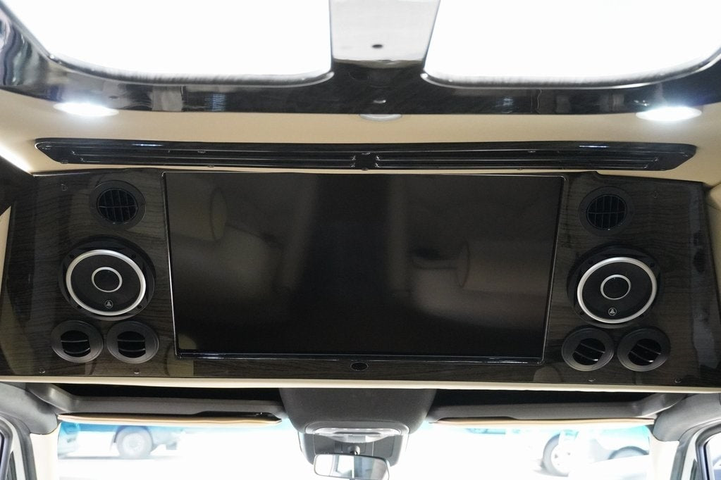 ideal for gaming on your next RV rental adventure.|RV rental coach floor plan: Discover a luxury interior layout with seating