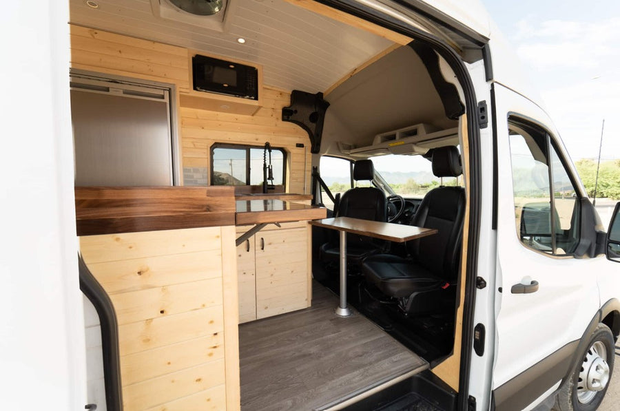 ideal for your next RV rental adventure. Side door open