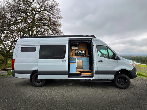 Scenic Vans' "The Tahoe" Unlimited Mileage overland rental