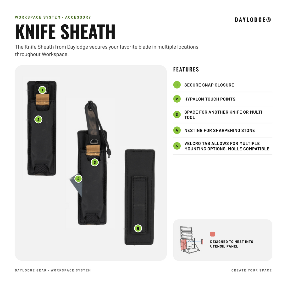 MOLLE Blade Sheath — photo 3