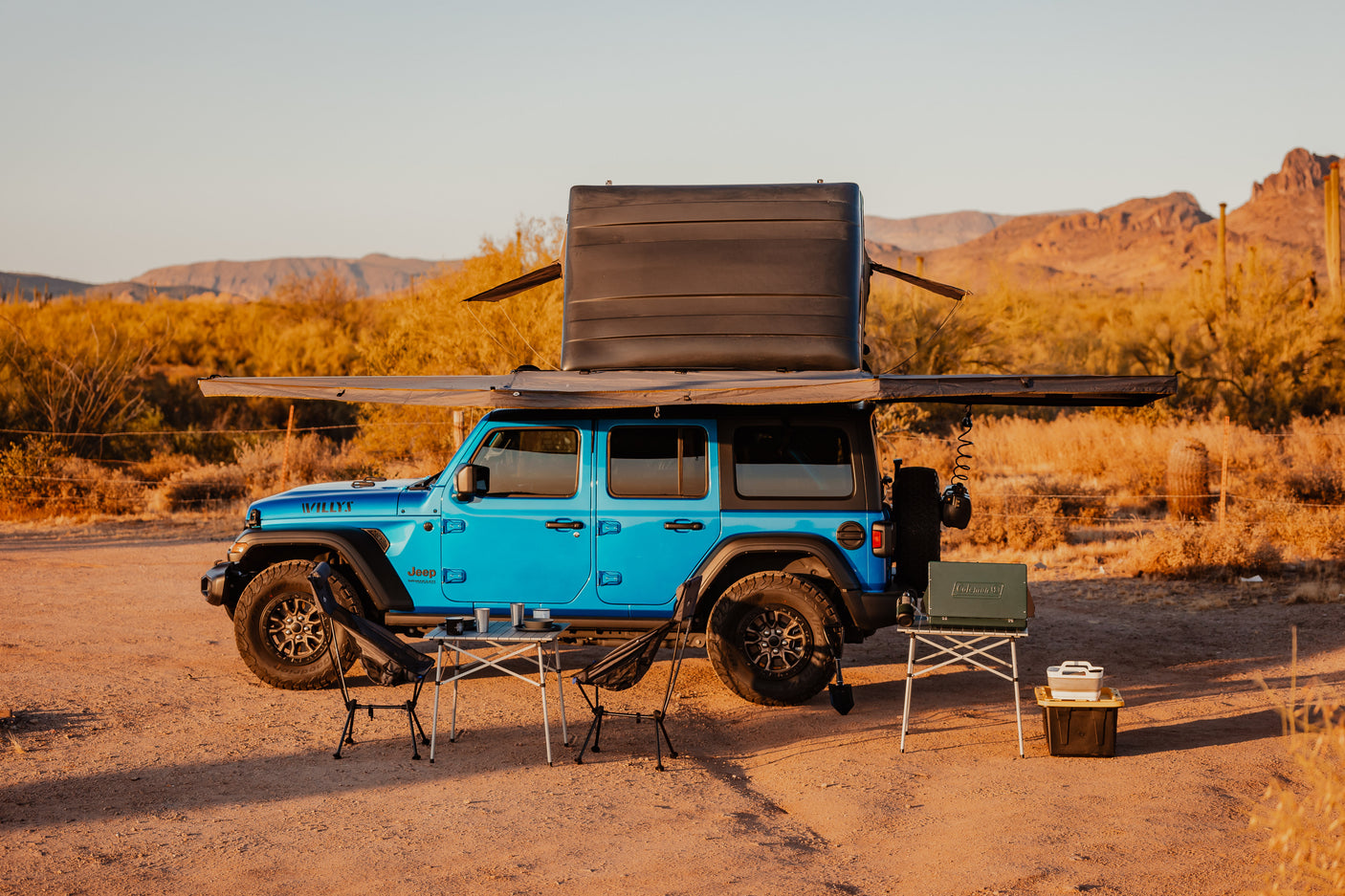 Tonto The Camper Jeep - Arizona Camper Van