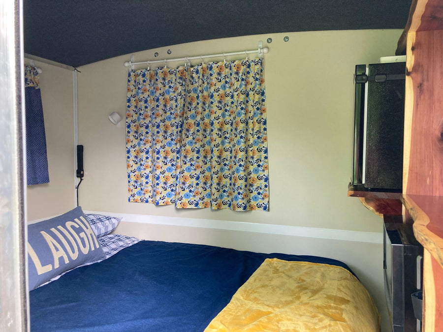 built-in shelves