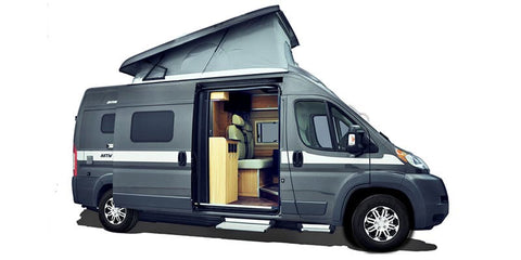 2019 Hymer Aktiv 2.0 with Roof Top Loft overland rental