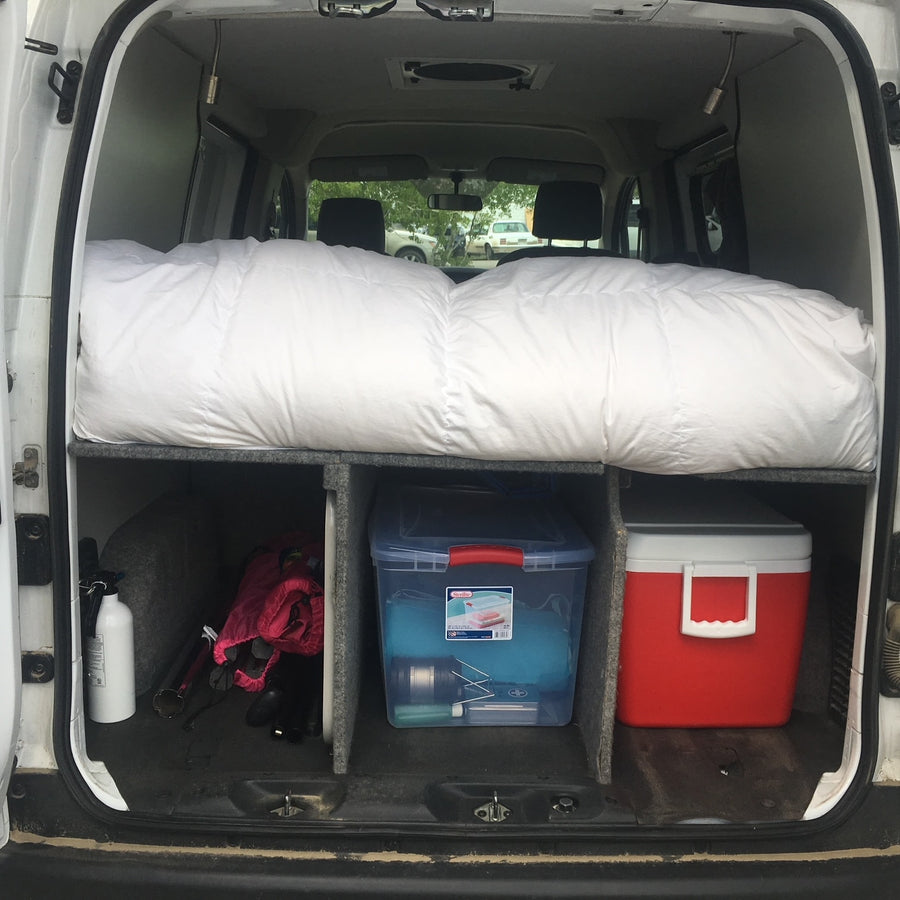 revealing comfortable interior: convertible beds