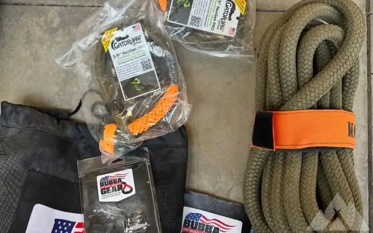 New Bubba Rope Renegade 3/4" x 30 ft & (2) syn — new gear for sale (photo 2) — photo 2