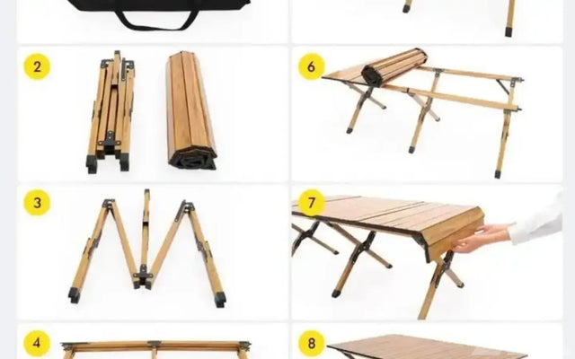 New Portable Camping Picnic Table — photo 3