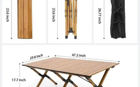 New Portable Camping Picnic Table