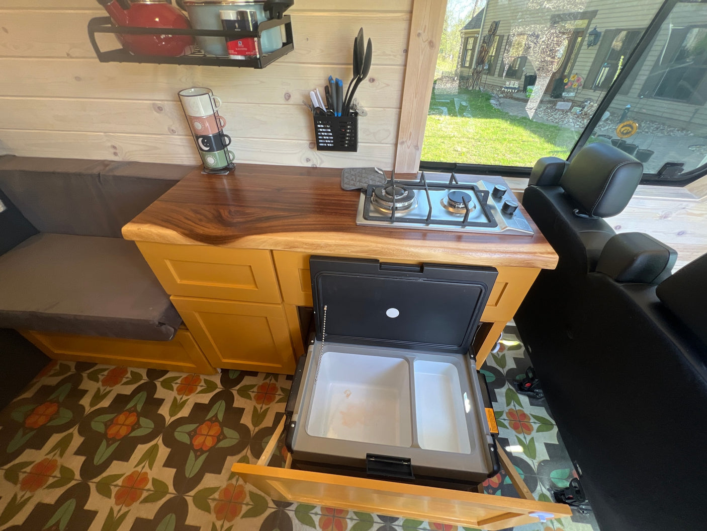 kitchen with stove and sink