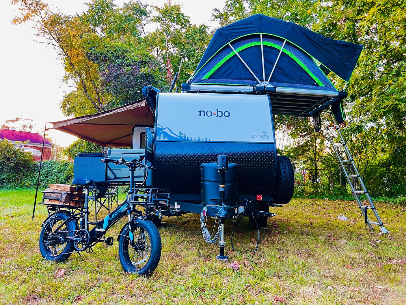 Experience outdoor adventure with this RV rental: a travel trailer