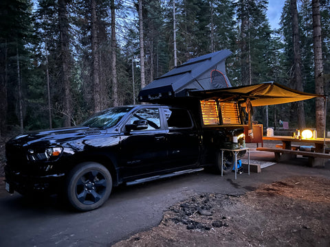 Ram 1500 Overland Camper overland rental